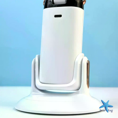 Портативний акумуляторний міні-вентилятор Mini Fan TP-01 з присоскою та USB Type-C &bull; Ручний і настільний вентилятор для дому, офісу, авто та поїздок