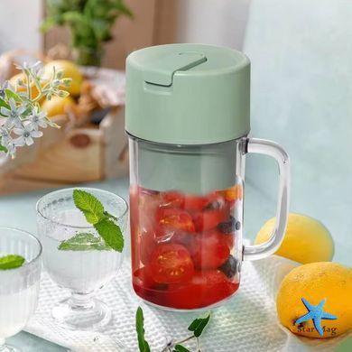 Портативний кухоль &ndash; блендер Juicing cup LL-898 &middot; Міні соковитискач на акумуляторі для коктейлів та смузі &middot; USB зарядка