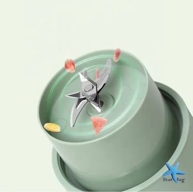 Портативний кухоль &ndash; блендер Juicing cup LL-898 &middot; Міні соковитискач на акумуляторі для коктейлів та смузі &middot; USB зарядка