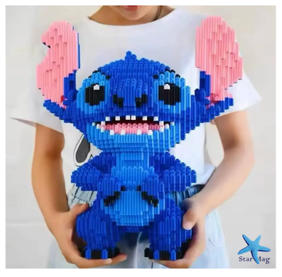 3D конструктор Magic Blocks 5600 деталей для дітей ∙ Дитячий конструктор Magic Blocks Стіч на 5600 деталей