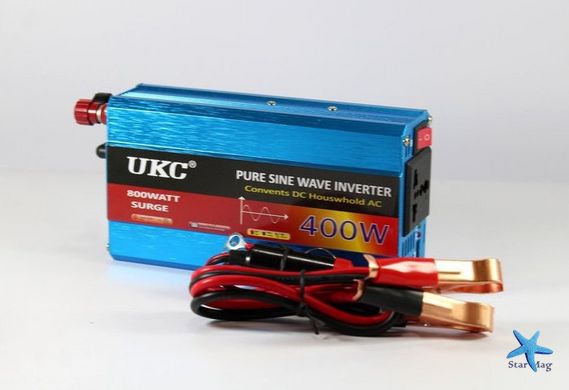 Преобразователь UKC 12V-220V 400W преобразователь электричества, инвертор напряжения Преобразователь
