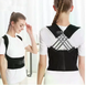 Коректор постави Posture Belt чорний L&ndash;XXL &bull; Корсет для вирівнювання спини, підтримки попереку та розвантаження хребта