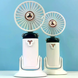 Портативний акумуляторний міні-вентилятор Mini Fan TP-01 з присоскою та USB Type-C &bull; Ручний і настільний вентилятор для дому, офісу, авто та поїздок