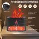 Багатофункціональна лампа-аромадифузор Docsal Flame з LED-підсвічуванням ∙ Лампа-зволожувач повітря Docsal Flame 3в1