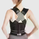 Коректор постави Posture Belt чорний L&ndash;XXL &bull; Корсет для вирівнювання спини, підтримки попереку та розвантаження хребта