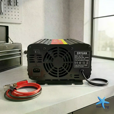 Зарядное устройство EY-1230A 30A 12V для свинцово-кислотных аккумуляторов &bull; Автоматическая зарядка АКБ для авто, мото, ИБП и техники