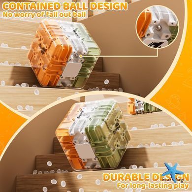 Развивающая 3D головоломка лабиринт Кубик Рубика для детей ∙ Головоломка лабиринт-кубик Рубика