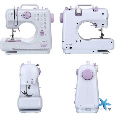 Швейна машинка 8 в 1 портативна багатофункціональна SEWING MACHINE 505