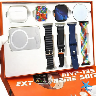 Смарт-годинник Ultra з набором Power Bank з MagSafe MVP-135 ∙ Розумний годинник Smart Watch MVP-135 Ultra
