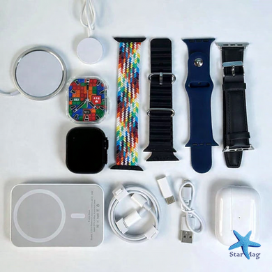 Смарт-годинник Ultra з набором Power Bank з MagSafe MVP-135 ∙ Розумний годинник Smart Watch MVP-135 Ultra