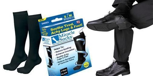 Компрессионные носки Miracle Socks с антиварикозным эффектом PR1