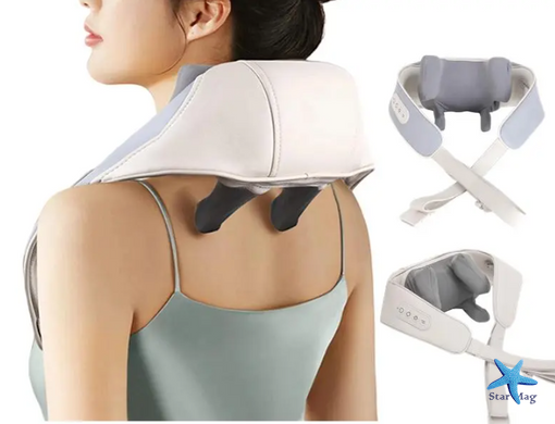 Ударний вібромасажер для спини, плечей та шиї · U-подібний масажний пояс для тіла