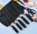 Кухонный набор ножей и аксессуаров Kitchenware Set, 20 предметов ∙ Инструменты для кухни с подставкой и разделочной доской