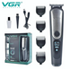 Набір для стрижки VGR V-105 USB 5 в 1 Машинка з насадками та зарядною док-станцією