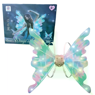 Крылья с подсветкой Shadow Angel DT-334 &bull; Детские карнавальные крылья Shadow Angel DT-334 с автоматическим движением, световыми эффектами и музыкой для праздников и выступлений