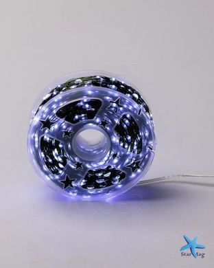 Світлодіодна USB гірлянда дріт Роса 200 LED 20 метрів &bull; Гірлянда Крапля роси для декору дому офісу та вулиці