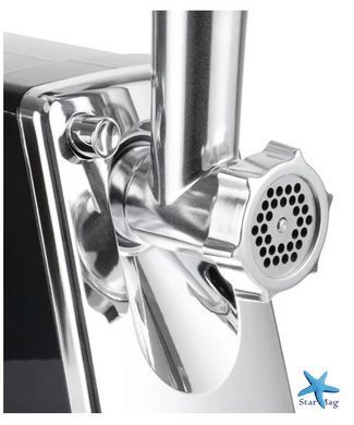 Електрична м&rsquo;ясорубка Hoffmans HM-280 2000 Вт &bull; Шнекова м&rsquo;ясорубка з реверсом, 3 решітками та насадкою для ковбас