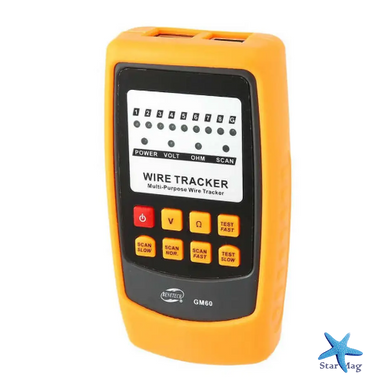 Кабельный тестер – трассоискатель Digital Wire Tracker GM60