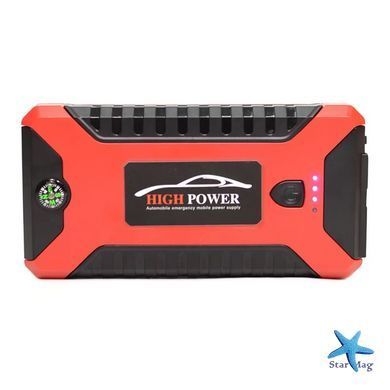 Пускозарядний пристрій JUMP STARTER JX27 WITH PUMP 99800 мАг &bull; Автомобільний стартовий блок з компресором та зарядкою