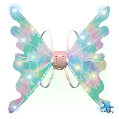 Крылья с подсветкой Shadow Angel DT-334 &bull; Детские карнавальные крылья Shadow Angel DT-334 с автоматическим движением, световыми эффектами и музыкой для праздников и выступлений