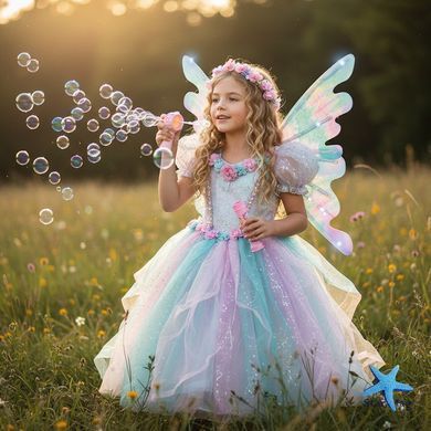 Крылья с подсветкой Shadow Angel DT-334 &bull; Детские карнавальные крылья Shadow Angel DT-334 с автоматическим движением, световыми эффектами и музыкой для праздников и выступлений
