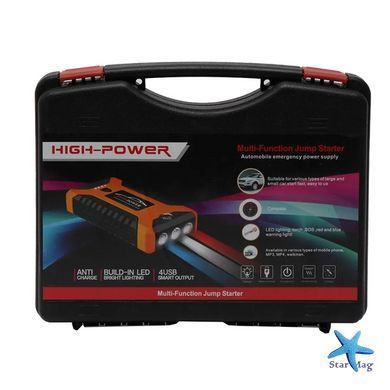Пускозарядний пристрій JUMP STARTER JX27 WITH PUMP 99800 мАг &bull; Автомобільний стартовий блок з компресором та зарядкою