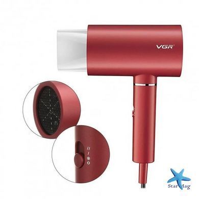 Профессиональный фен VGR V-431 &bull; Фен для сушки и укладки волос V-431