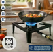 Газова плита Gas Cooker SGB-04D 40&times;40 см &bull; Чавунний одноконфорковий газовий пальник Gas Cooker SGB-04D під балон пропан-бутан для казана, дачі та приготування їжі на вулиці