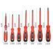Діелектричні викрутки Screwdriver Set для безпечної роботи з електрикою ∙ Набір діелектричних викруток у чохлі Screwdriver Set 7 шт