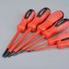 Діелектричні викрутки Screwdriver Set для безпечної роботи з електрикою ∙ Набір діелектричних викруток у чохлі Screwdriver Set 7 шт