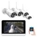 Набор наружного видеонаблюдения (4 беспроводные камеры + сетевой видеорегистратор) 5G Kit WiFi 4ch NVR/DVR PR5