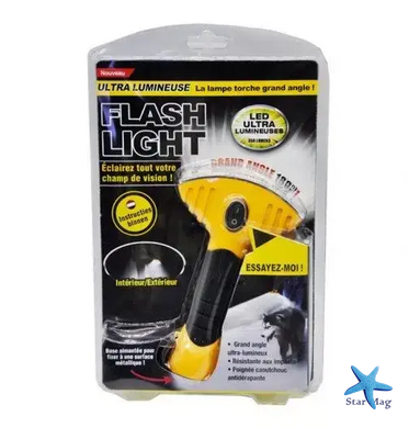 Світлодіодний ліхтар із широким променем Flash Light ∙ Ручний LED ліхтарик