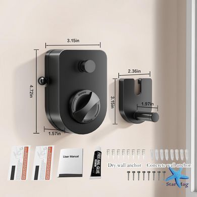 Сушка трос Wall Dryer WD-5 для білизни ∙ Надійна та зручна сушка Wall Dryer WD-5