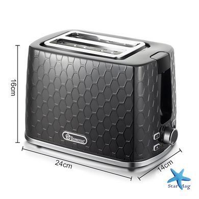 Тостер Domotec MS-508 930Вт &bull; Електричний тостер для хліба та хрустких тостів для дому