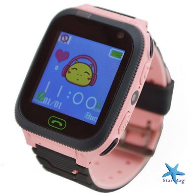 Дитячий наручний годинник Smart F3 Годинник - телефон з GPS трекером та кнопкою SOS