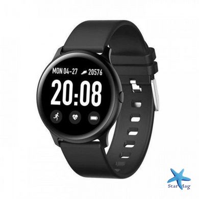 Умные часы Smart Watch KW19 с тонометром, электронные наручные часы Смарт Вач + подарок CG06 PR5