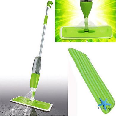 Швабра микрофибра с распылителем для мытья полов Healthy Spray Mop