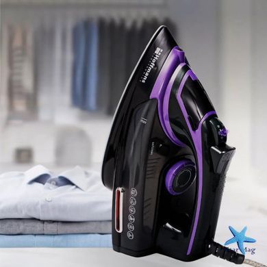 Утюг Hoffmans HM-9021 3000W &bull; Паровой утюг с керамической подошвой функцией автоотключения и мощным паровым ударом