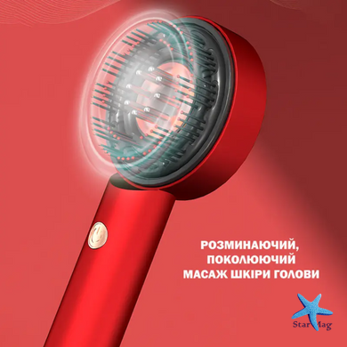 Массажная расческа для головы Massage and Nourish &bull; Гребень для микроблейдинга, ухода за кожей головы и аккуратного расчесывания волос