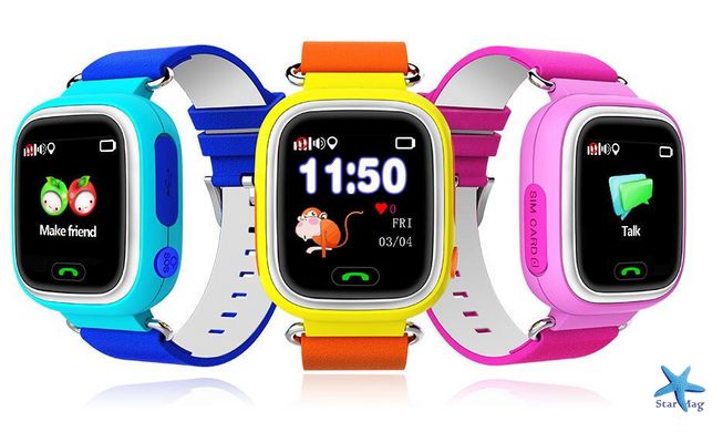 Детские умные смарт часы Smart Baby Watch Q90s GPS CG06 PR5