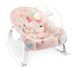Дитячий шезлонг Happy Baby YK7007A різнокольоровий X-640 &bull; Шезлонг-гойдалка для новонароджених із вібрацією, регульованою спинкою, дугою з іграшками та ременями безпеки
