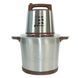 Электрический измельчитель Hoffmans 12L 4800W HM-8878 &bull; Мощный кухонный металлический чоппер