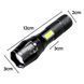 Ліхтар ручний BAILONG BL-29-T6 USB MICRO CHARGE ∙ Тактичний водонепроникний ліхтар BAILONG BL-29-T6